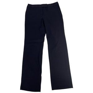 Liz Claiborne Women's Dress Pants Sloane 8 Black Polyester Rayon Spandex